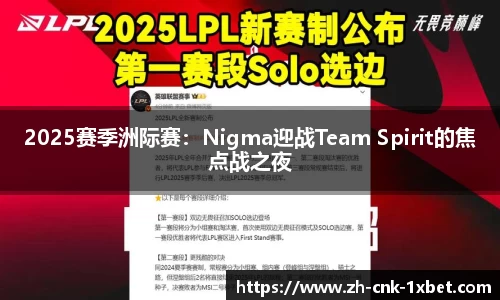 2025赛季洲际赛：Nigma迎战Team Spirit的焦点战之夜